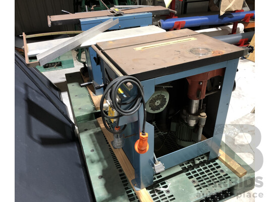 1661732 · Luna Master W59 Industrial Combination Woodworking Machine - Saw, Planer, Thicknesser, Spindle Moulder & Morticer