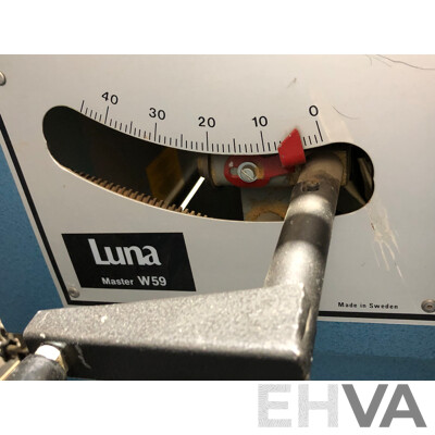 Luna Master W59 Industrial 4 in 1 Table Saw, Planer, Morticer, Drill Combination Unit