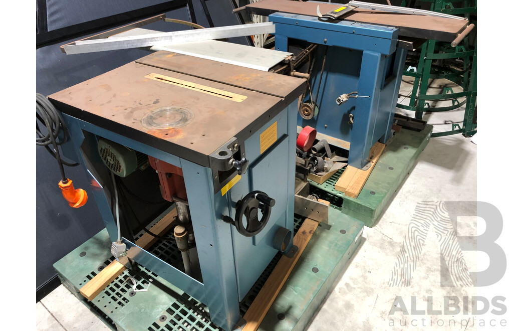 Luna Master W59 Industrial 4 in 1 Table Saw, Planer, Morticer, Drill Combination Unit