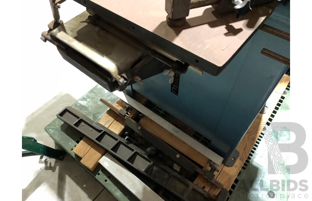 Luna Master W59 Industrial 4 in 1 Table Saw, Planer, Morticer, Drill Combination Unit