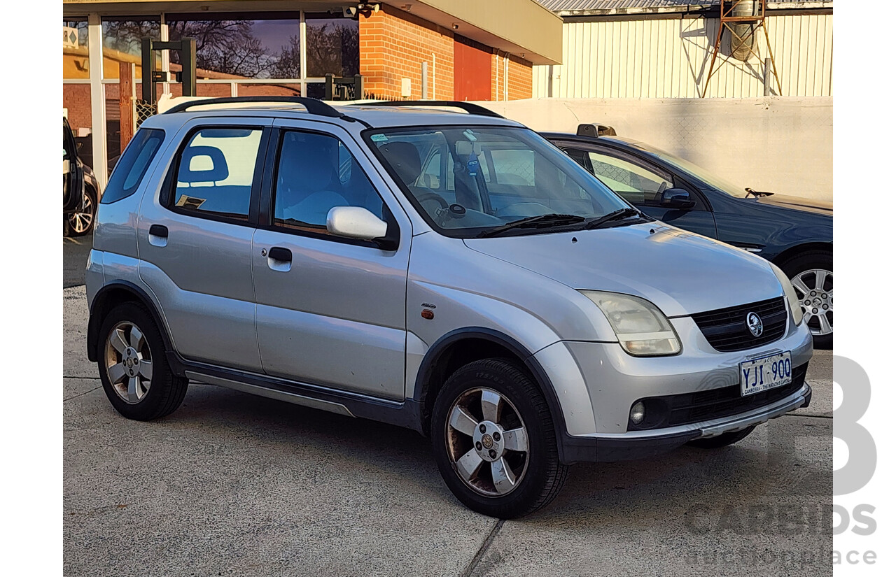 10/2005 Holden Cruze  YG 4d Wagon Silver 1.5L