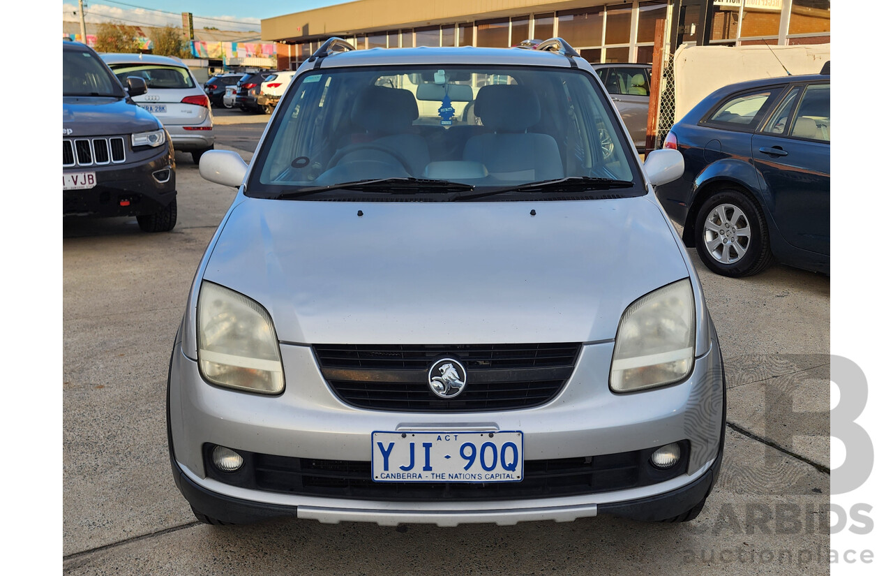 10/2005 Holden Cruze  YG 4d Wagon Silver 1.5L