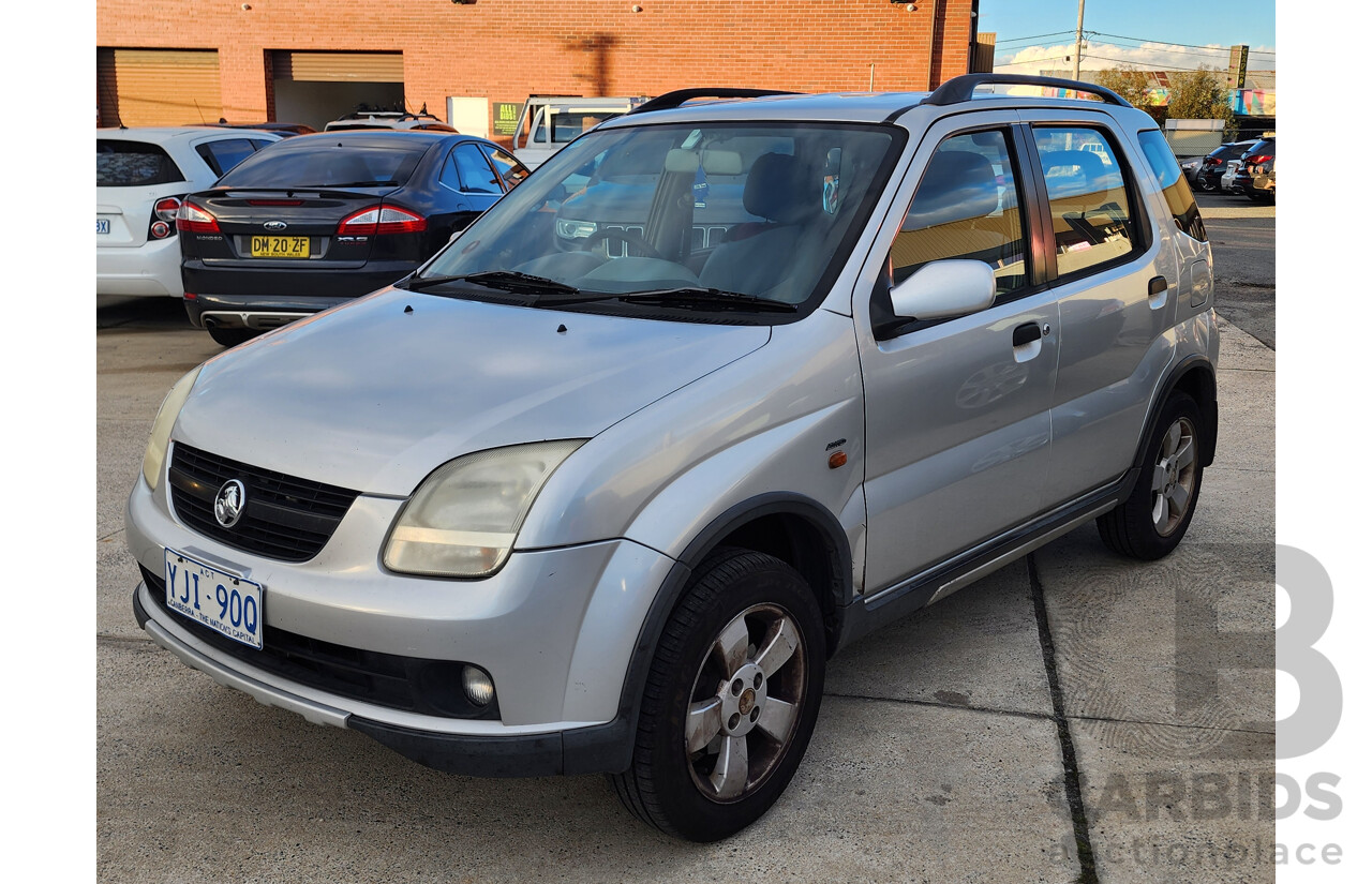 10/2005 Holden Cruze  YG 4d Wagon Silver 1.5L