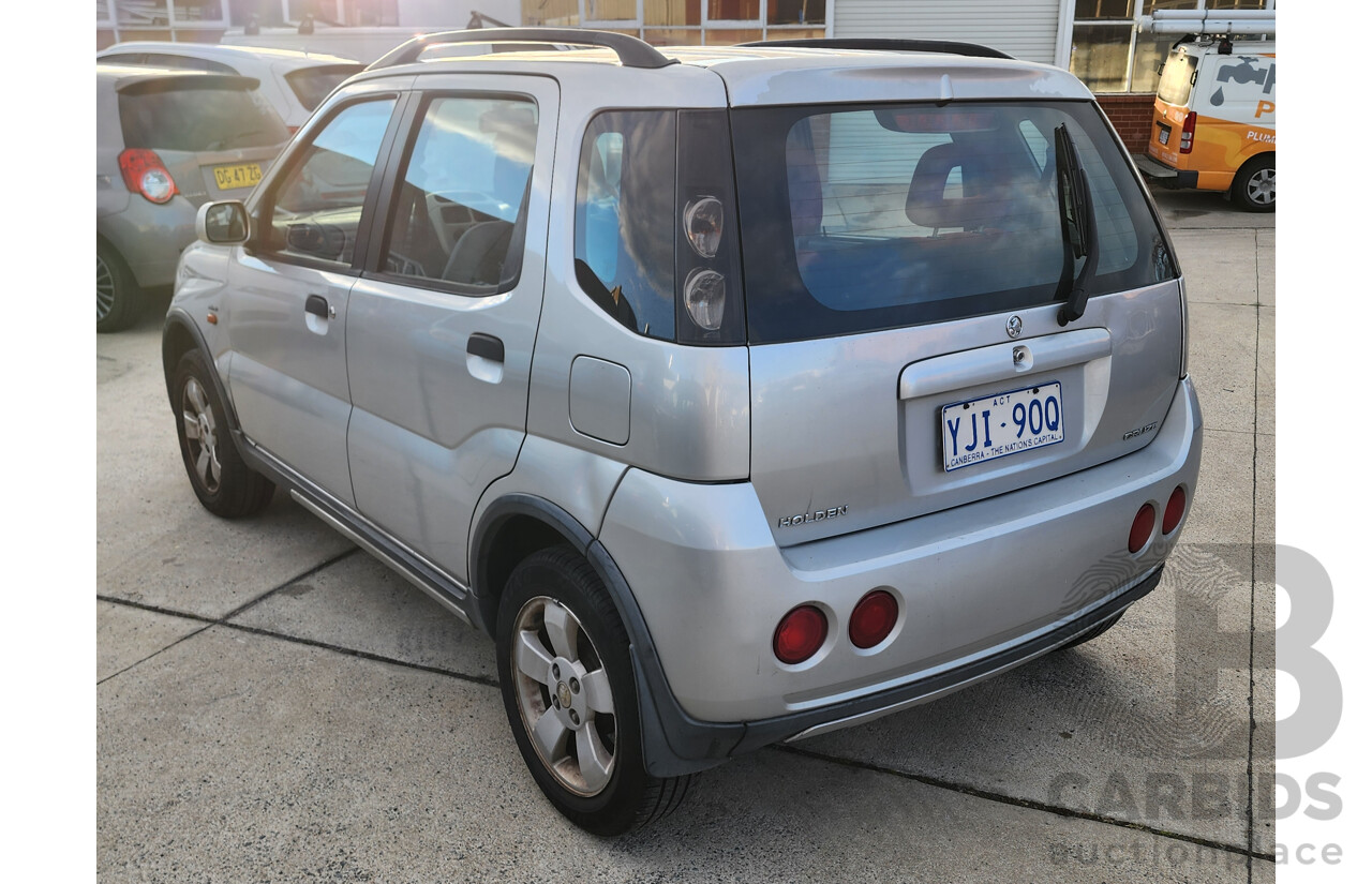 10/2005 Holden Cruze  YG 4d Wagon Silver 1.5L