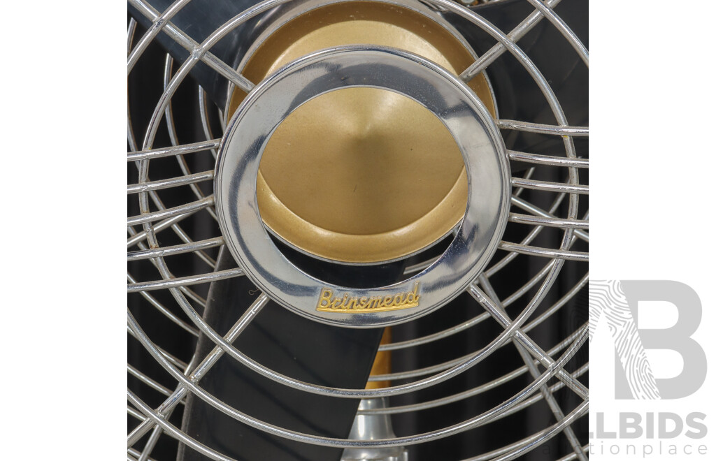 Vintage Industrial Floor Fan by Brinsmead