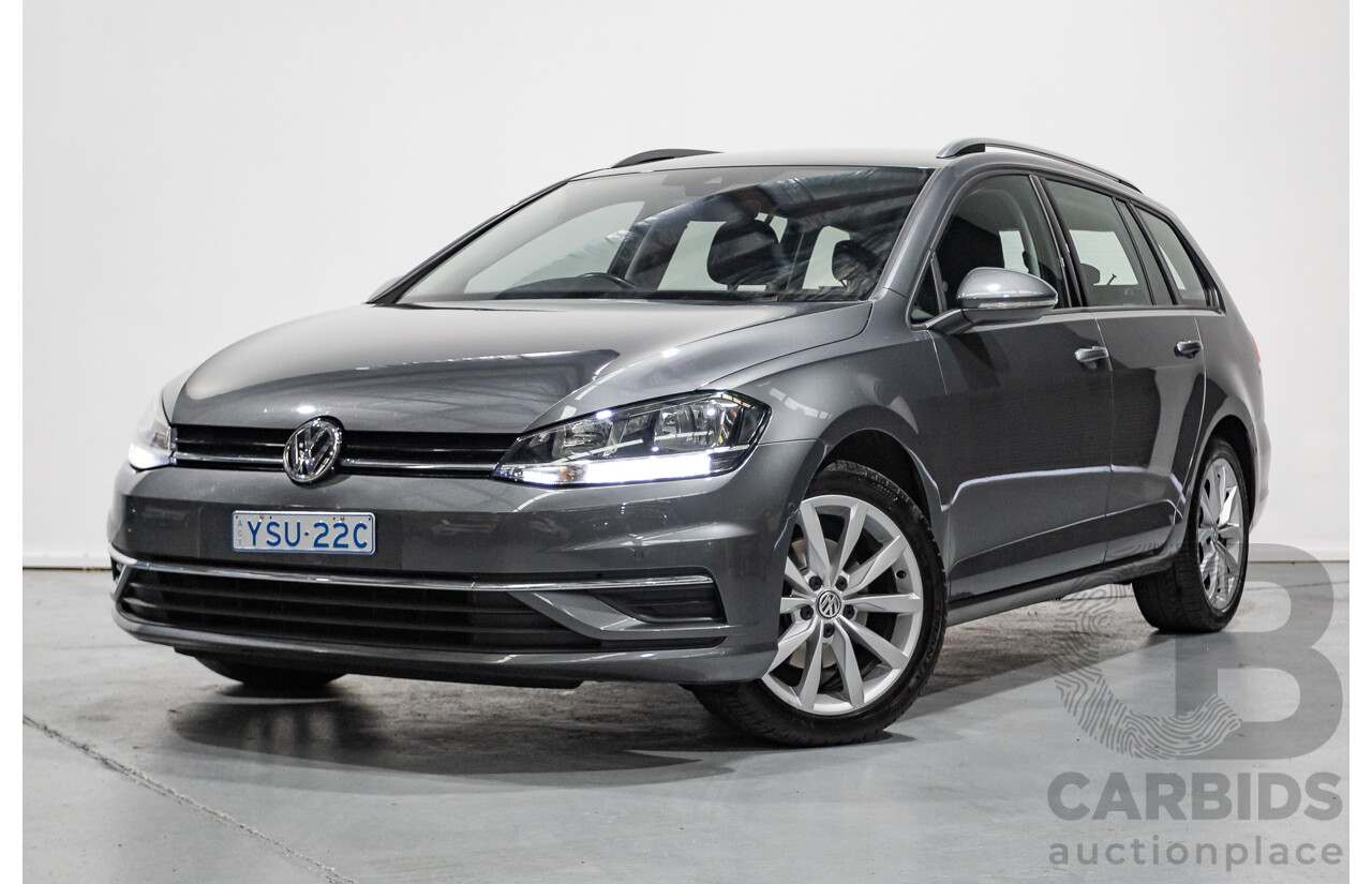 5/2020 Volkswagen Golf 110 TSI Comfortline AU MY20 4d Wagon Indium Grey Metallic Turbo 1.4L