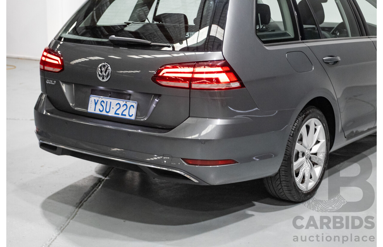 5/2020 Volkswagen Golf 110 TSI Comfortline AU MY20 4d Wagon Indium Grey Metallic Turbo 1.4L