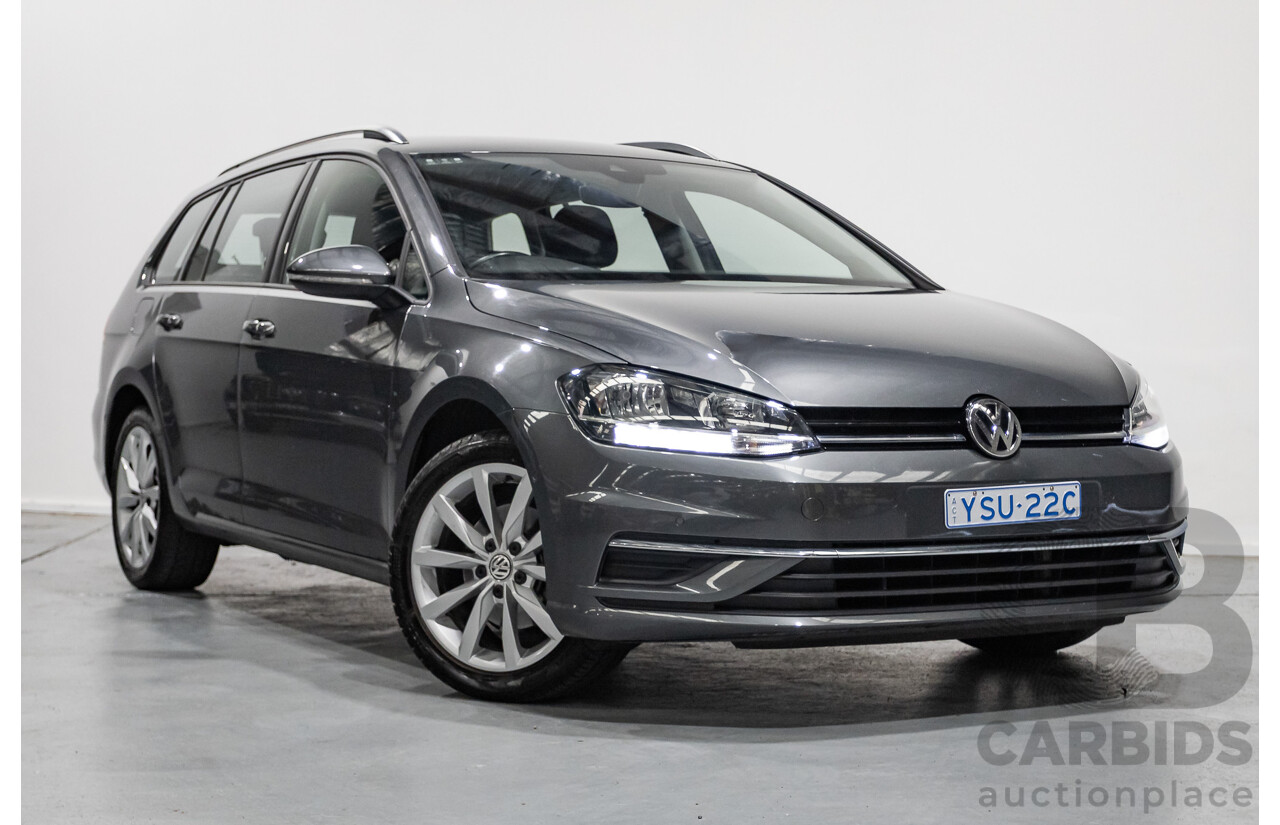 5/2020 Volkswagen Golf 110 TSI Comfortline AU MY20 4d Wagon Indium Grey Metallic Turbo 1.4L