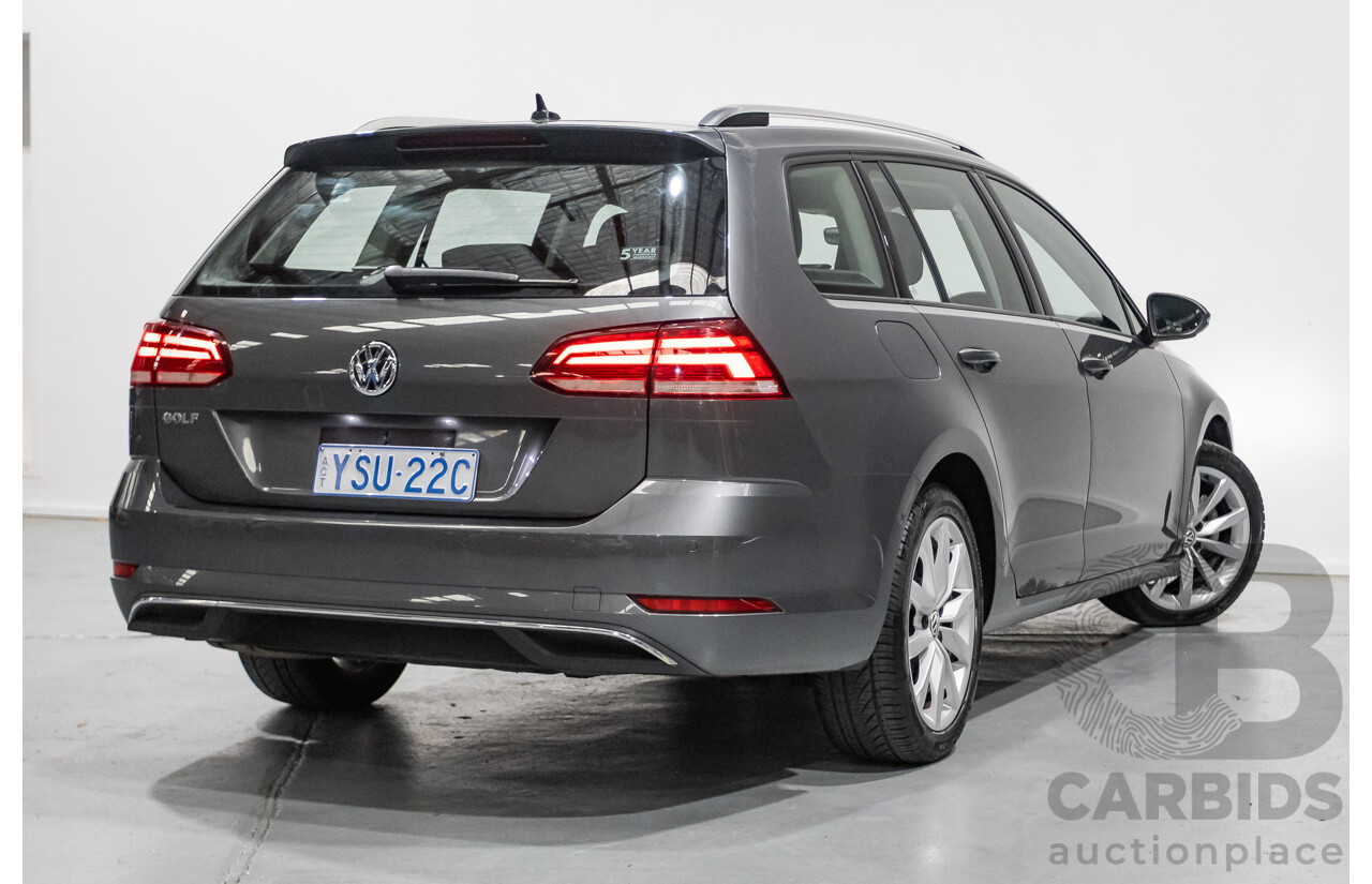 5/2020 Volkswagen Golf 110 TSI Comfortline AU MY20 4d Wagon Indium Grey Metallic Turbo 1.4L