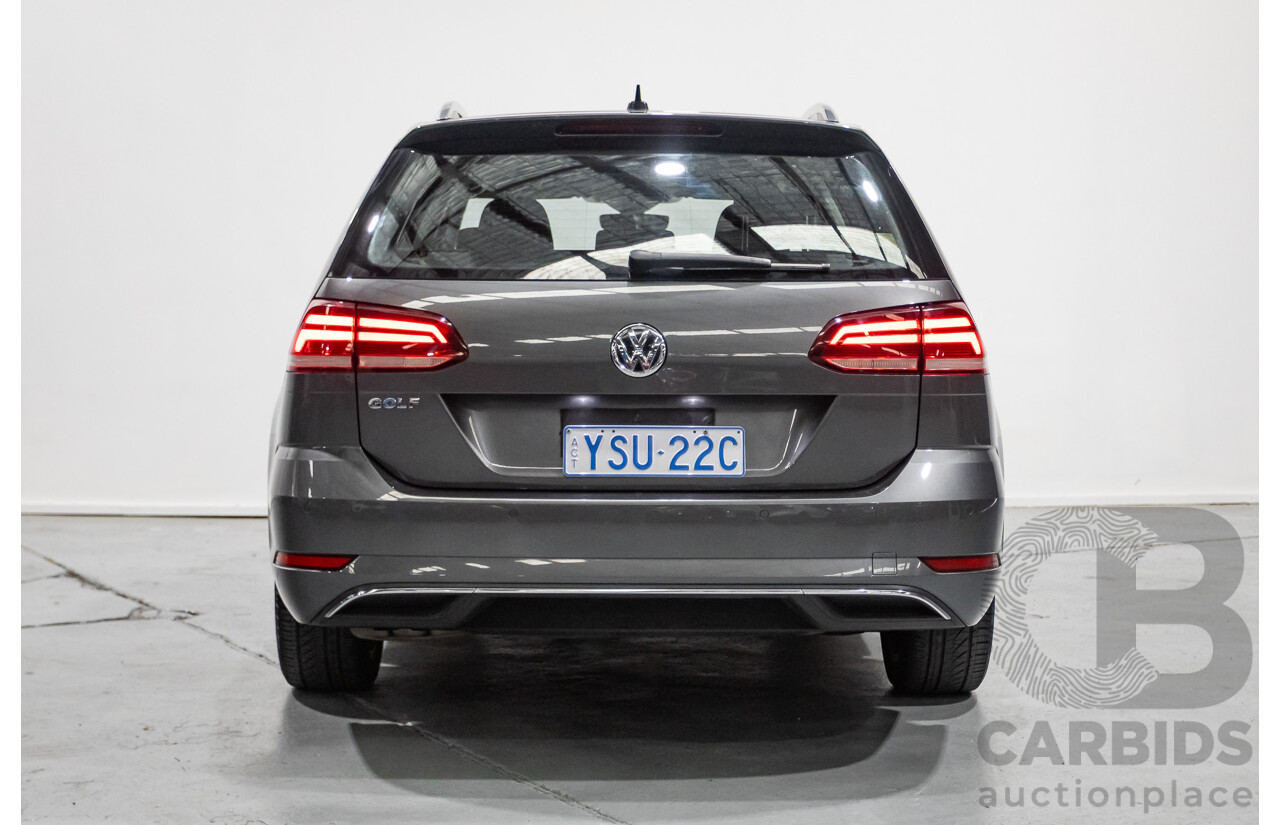 5/2020 Volkswagen Golf 110 TSI Comfortline AU MY20 4d Wagon Indium Grey Metallic Turbo 1.4L