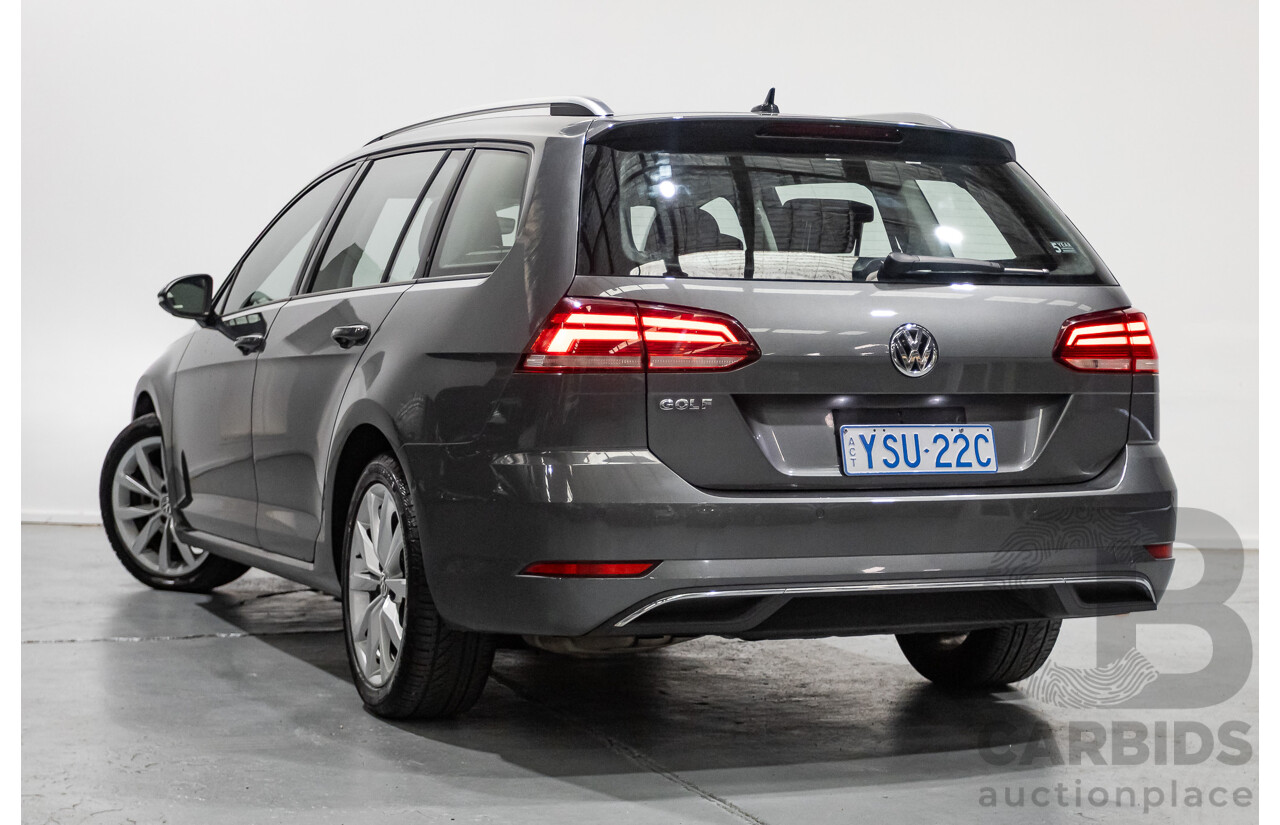 5/2020 Volkswagen Golf 110 TSI Comfortline AU MY20 4d Wagon Indium Grey Metallic Turbo 1.4L