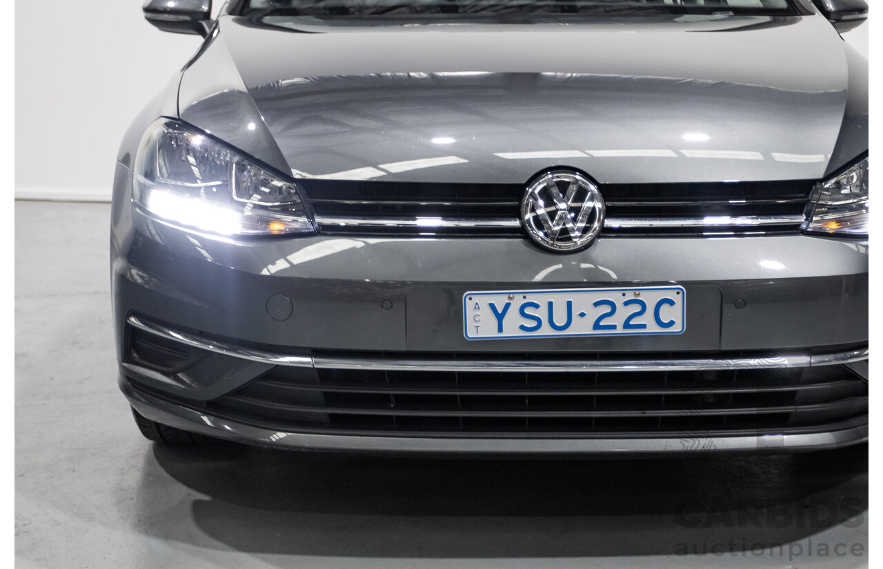 5/2020 Volkswagen Golf 110 TSI Comfortline AU MY20 4d Wagon Indium Grey Metallic Turbo 1.4L