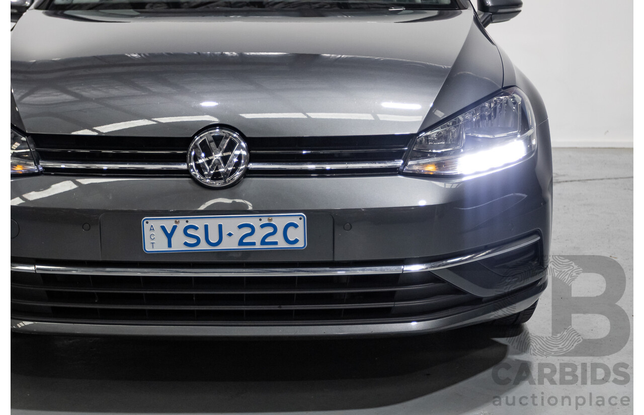 5/2020 Volkswagen Golf 110 TSI Comfortline AU MY20 4d Wagon Indium Grey Metallic Turbo 1.4L