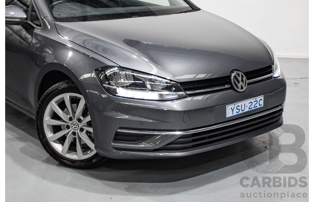 5/2020 Volkswagen Golf 110 TSI Comfortline AU MY20 4d Wagon Indium Grey Metallic Turbo 1.4L