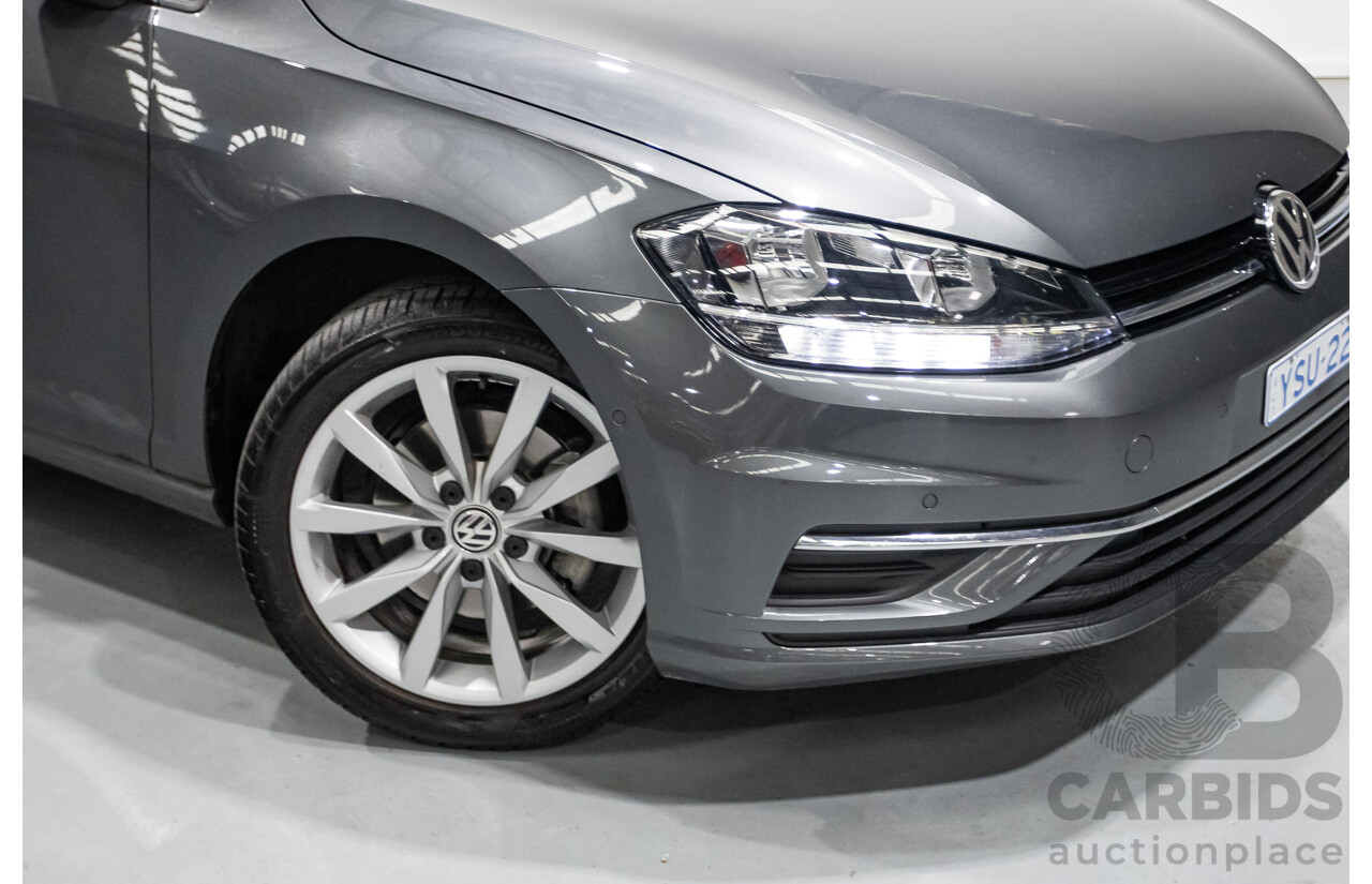 5/2020 Volkswagen Golf 110 TSI Comfortline AU MY20 4d Wagon Indium Grey Metallic Turbo 1.4L