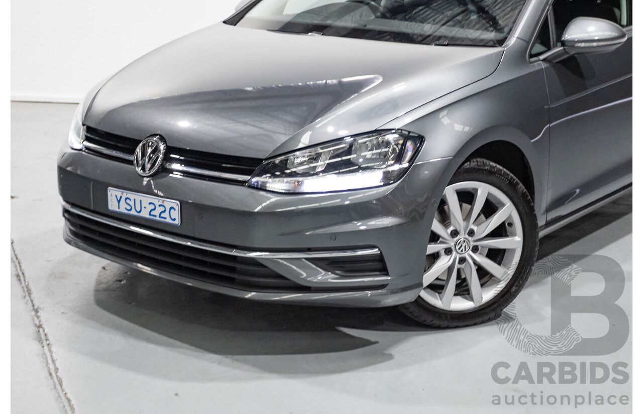 5/2020 Volkswagen Golf 110 TSI Comfortline AU MY20 4d Wagon Indium Grey Metallic Turbo 1.4L