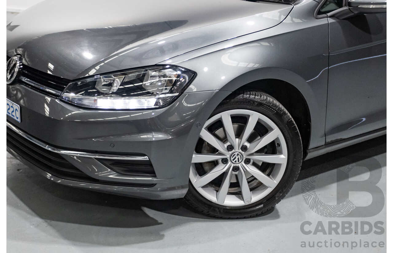 5/2020 Volkswagen Golf 110 TSI Comfortline AU MY20 4d Wagon Indium Grey Metallic Turbo 1.4L