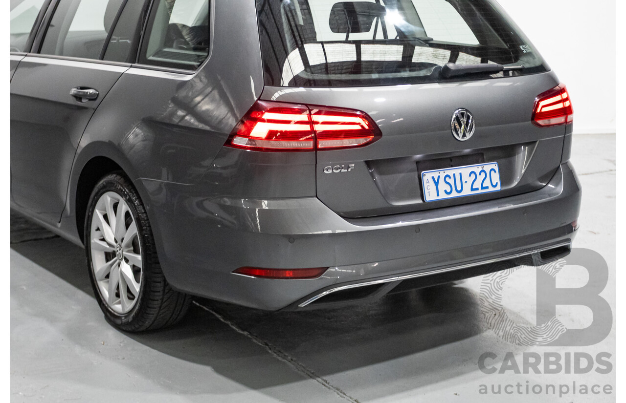 5/2020 Volkswagen Golf 110 TSI Comfortline AU MY20 4d Wagon Indium Grey Metallic Turbo 1.4L