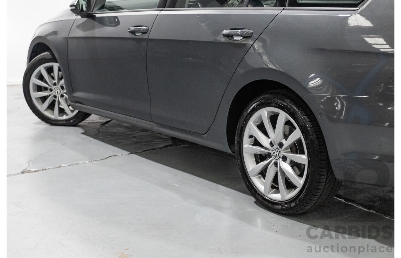 5/2020 Volkswagen Golf 110 TSI Comfortline AU MY20 4d Wagon Indium Grey Metallic Turbo 1.4L