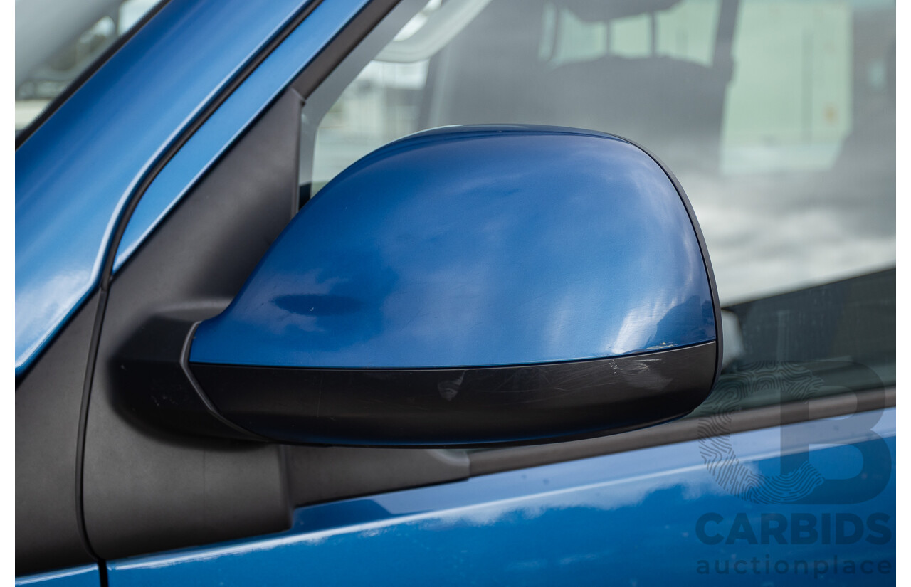 06/12 Volkswagen Multivan Comfortline TDI400 4 Motion (AWD) T5 MY12 4D Wagon Blue 2.0L - 7 Seater