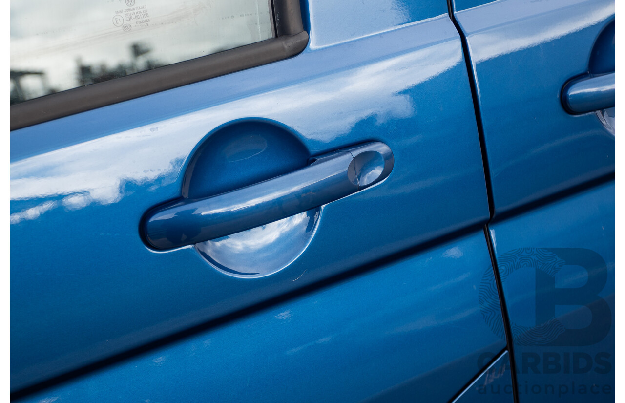 06/12 Volkswagen Multivan Comfortline TDI400 4 Motion (AWD) T5 MY12 4D Wagon Blue 2.0L - 7 Seater