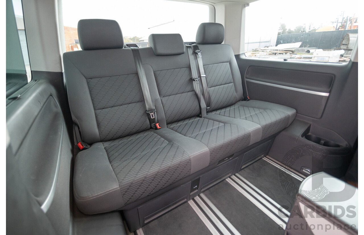 06/12 Volkswagen Multivan Comfortline TDI400 4 Motion (AWD) T5 MY12 4D Wagon Blue 2.0L - 7 Seater