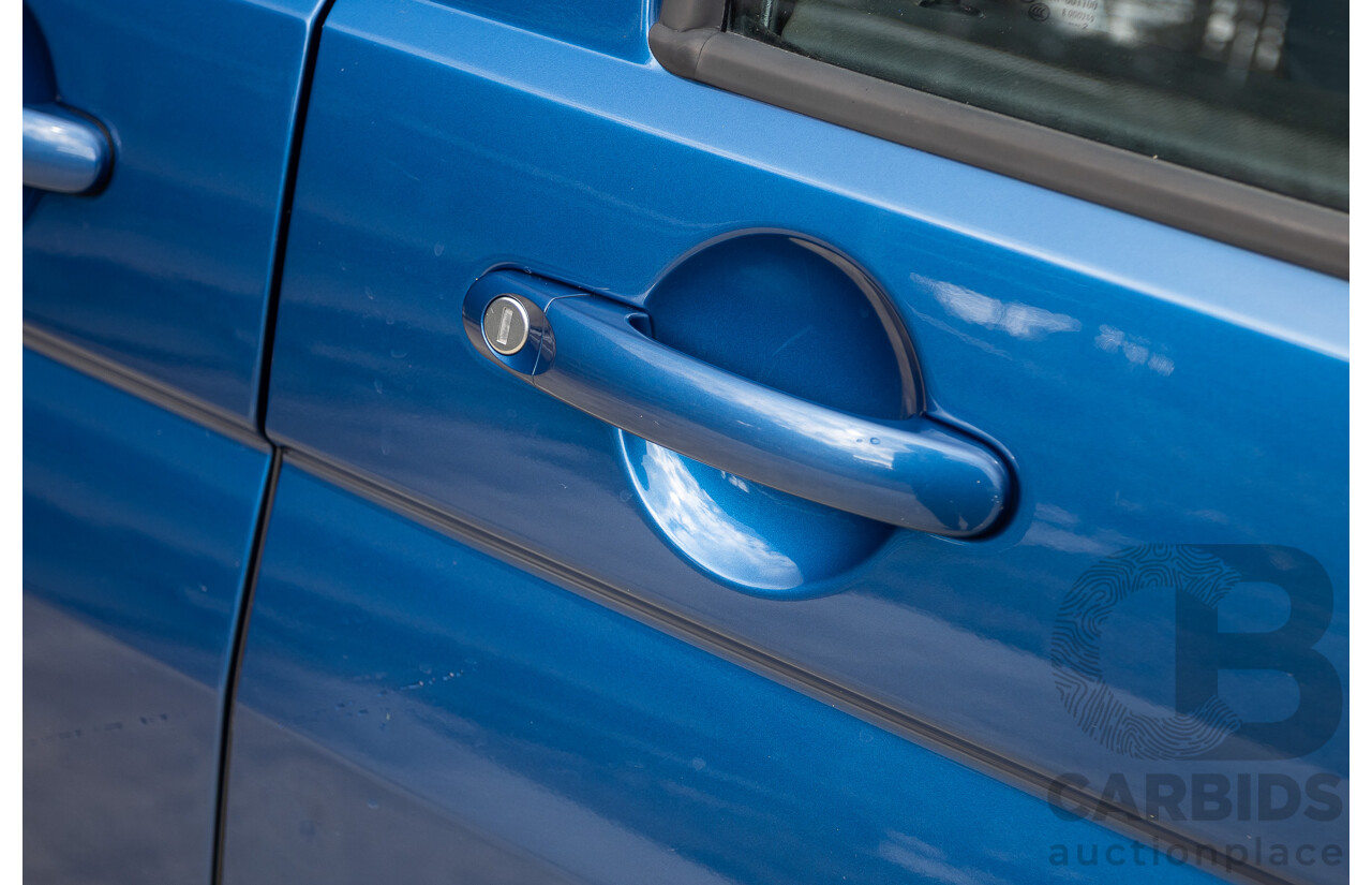 06/12 Volkswagen Multivan Comfortline TDI400 4 Motion (AWD) T5 MY12 4D Wagon Blue 2.0L - 7 Seater