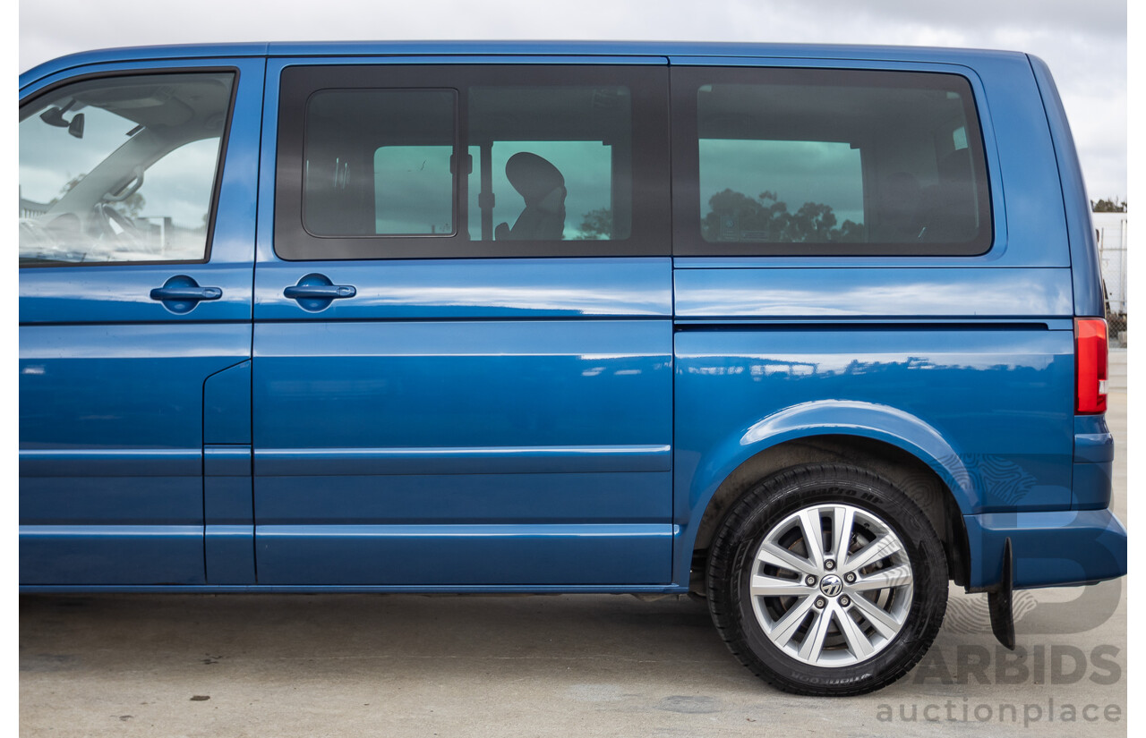 06/12 Volkswagen Multivan Comfortline TDI400 4 Motion (AWD) T5 MY12 4D Wagon Blue 2.0L - 7 Seater
