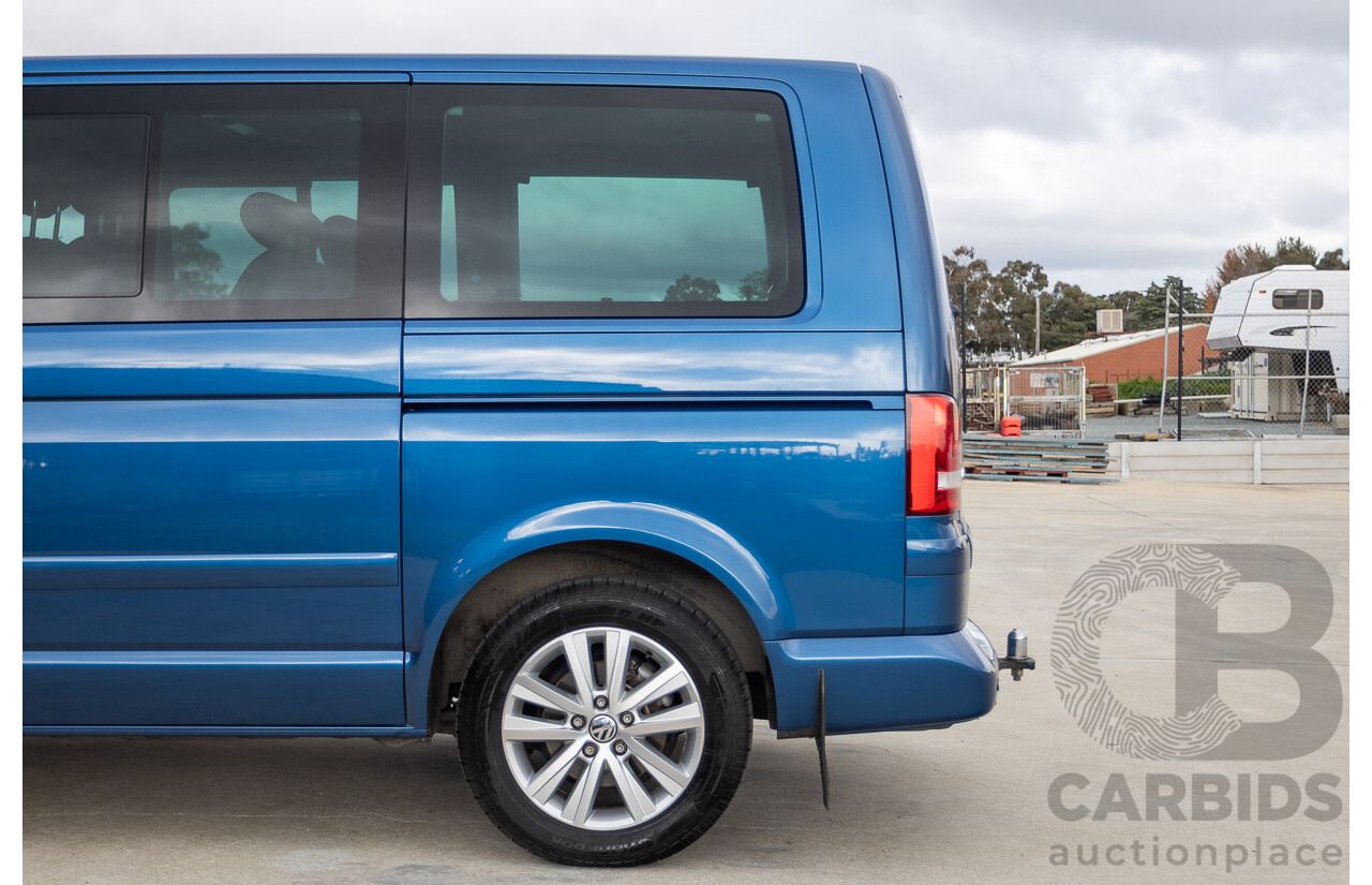 06/12 Volkswagen Multivan Comfortline TDI400 4 Motion (AWD) T5 MY12 4D Wagon Blue 2.0L - 7 Seater