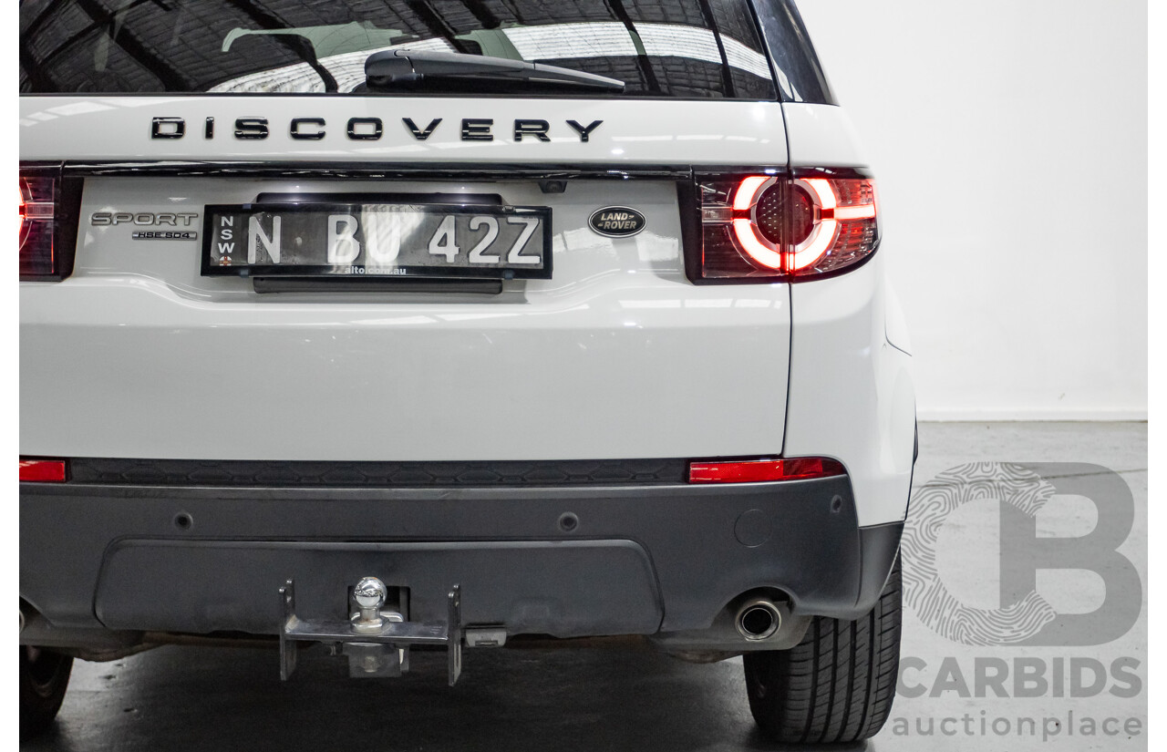 4/2016 Land Rover Discovery Sport SD4 HSE (AWD) LC MY16.5 4d Wagon Fuji White Turbo Diesel 2.2L - 7 Seater