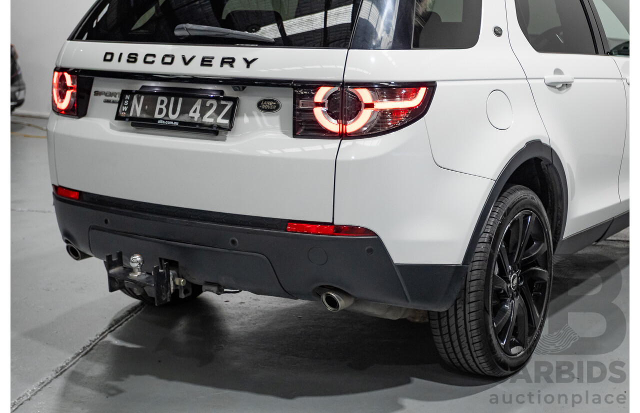 4/2016 Land Rover Discovery Sport SD4 HSE (AWD) LC MY16.5 4d Wagon Fuji White Turbo Diesel 2.2L - 7 Seater