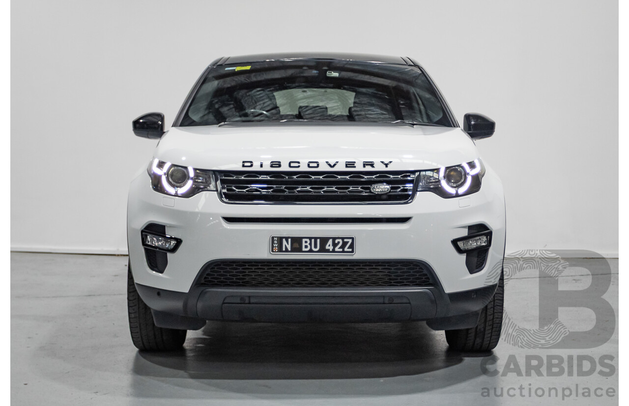4/2016 Land Rover Discovery Sport SD4 HSE (AWD) LC MY16.5 4d Wagon Fuji White Turbo Diesel 2.2L - 7 Seater