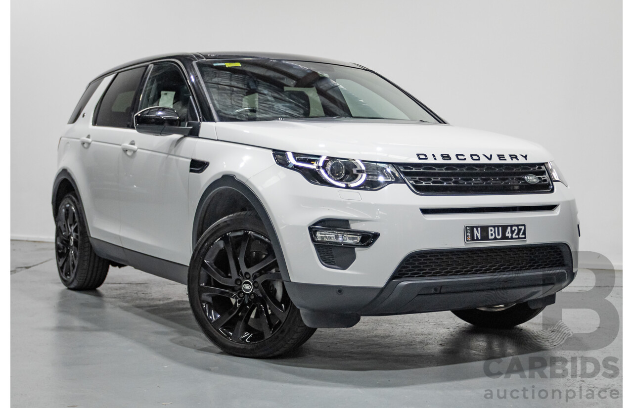 4/2016 Land Rover Discovery Sport SD4 HSE (AWD) LC MY16.5 4d Wagon Fuji White Turbo Diesel 2.2L - 7 Seater