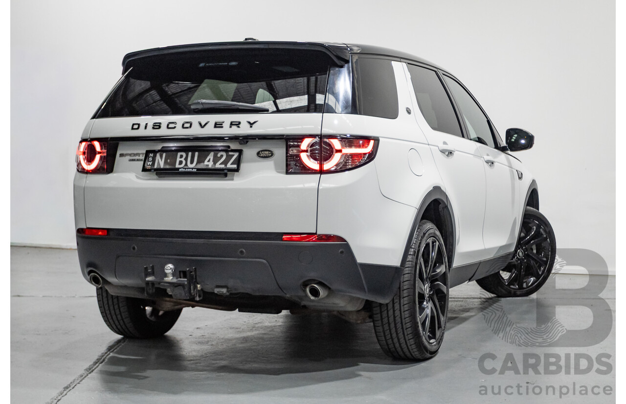 4/2016 Land Rover Discovery Sport SD4 HSE (AWD) LC MY16.5 4d Wagon Fuji White Turbo Diesel 2.2L - 7 Seater