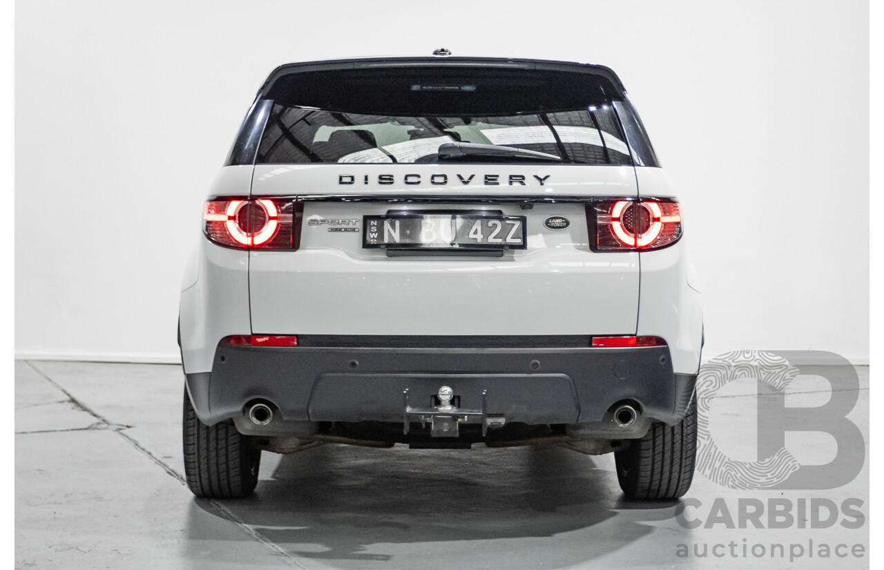4/2016 Land Rover Discovery Sport SD4 HSE (AWD) LC MY16.5 4d Wagon Fuji White Turbo Diesel 2.2L - 7 Seater