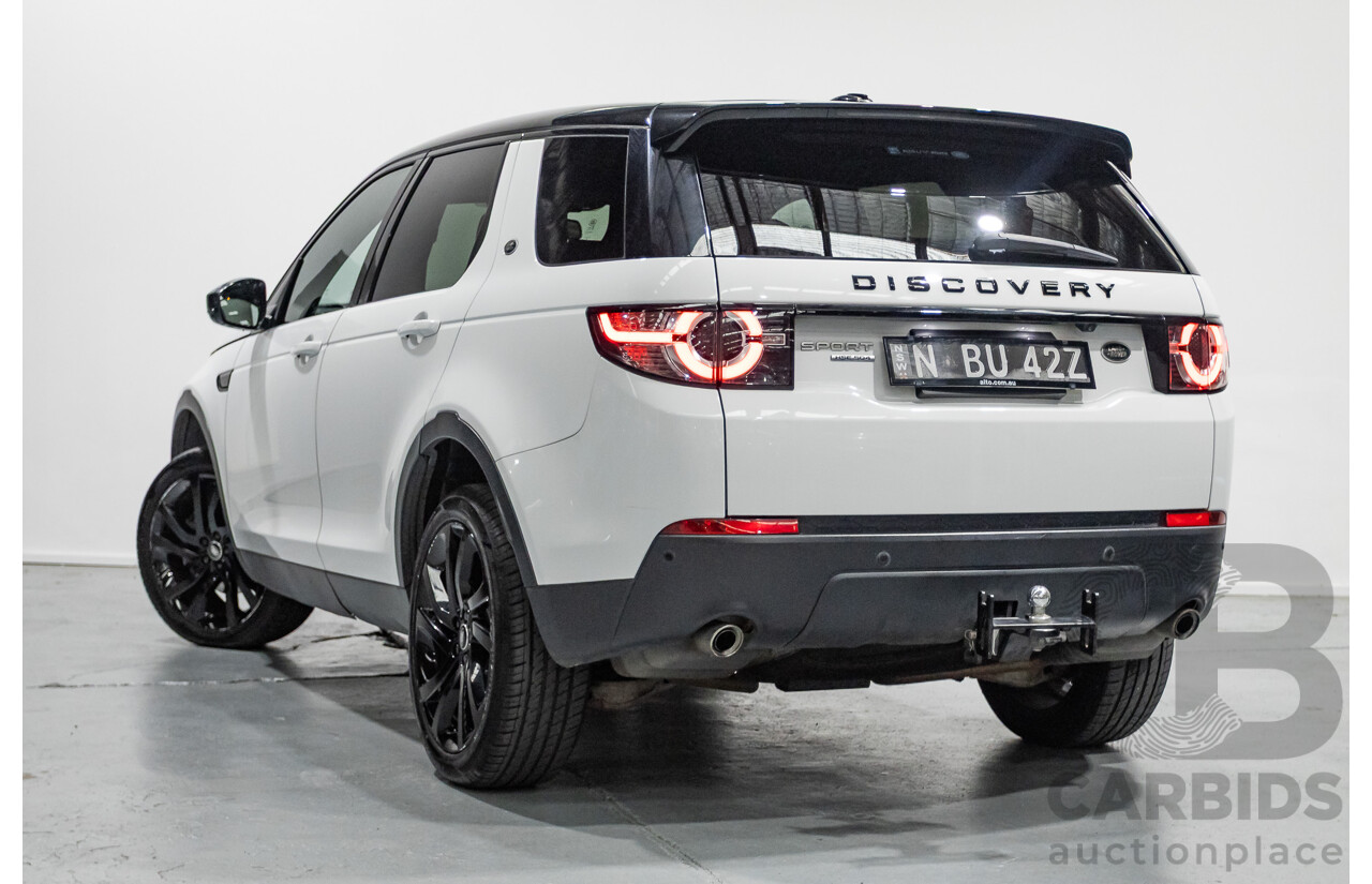 4/2016 Land Rover Discovery Sport SD4 HSE (AWD) LC MY16.5 4d Wagon Fuji White Turbo Diesel 2.2L - 7 Seater