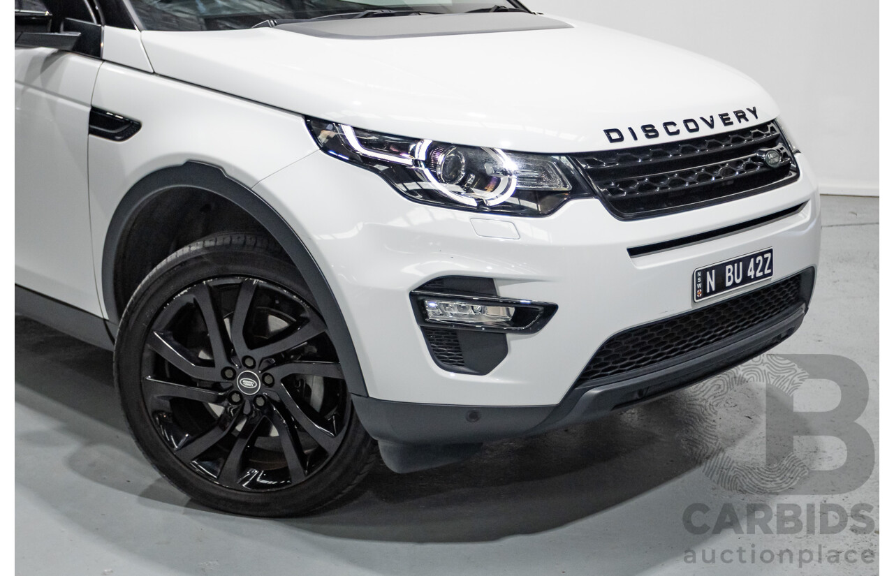 4/2016 Land Rover Discovery Sport SD4 HSE (AWD) LC MY16.5 4d Wagon Fuji White Turbo Diesel 2.2L - 7 Seater
