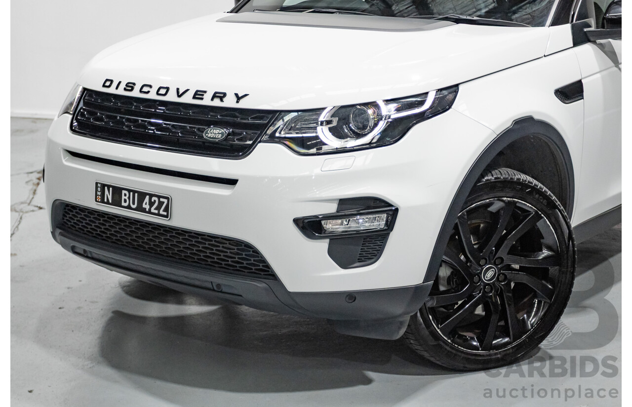 4/2016 Land Rover Discovery Sport SD4 HSE (AWD) LC MY16.5 4d Wagon Fuji White Turbo Diesel 2.2L - 7 Seater