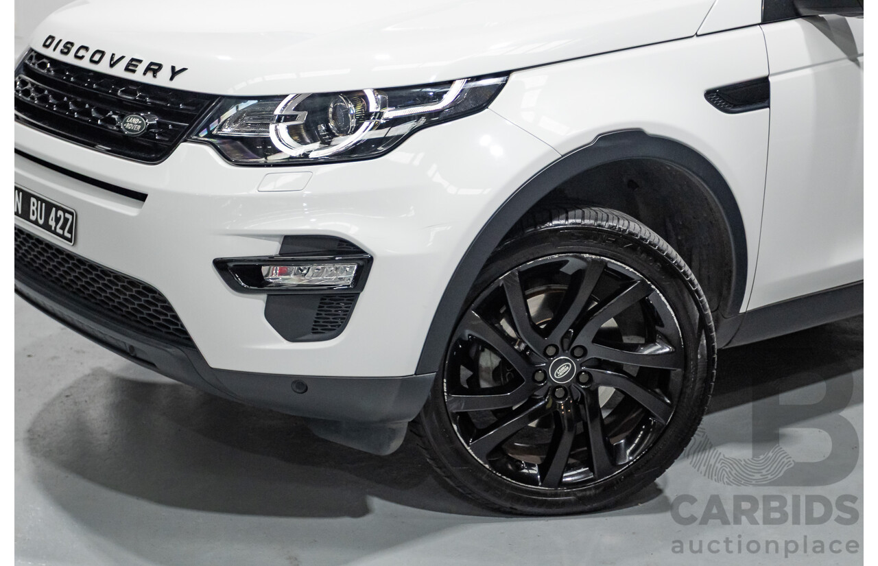 4/2016 Land Rover Discovery Sport SD4 HSE (AWD) LC MY16.5 4d Wagon Fuji White Turbo Diesel 2.2L - 7 Seater