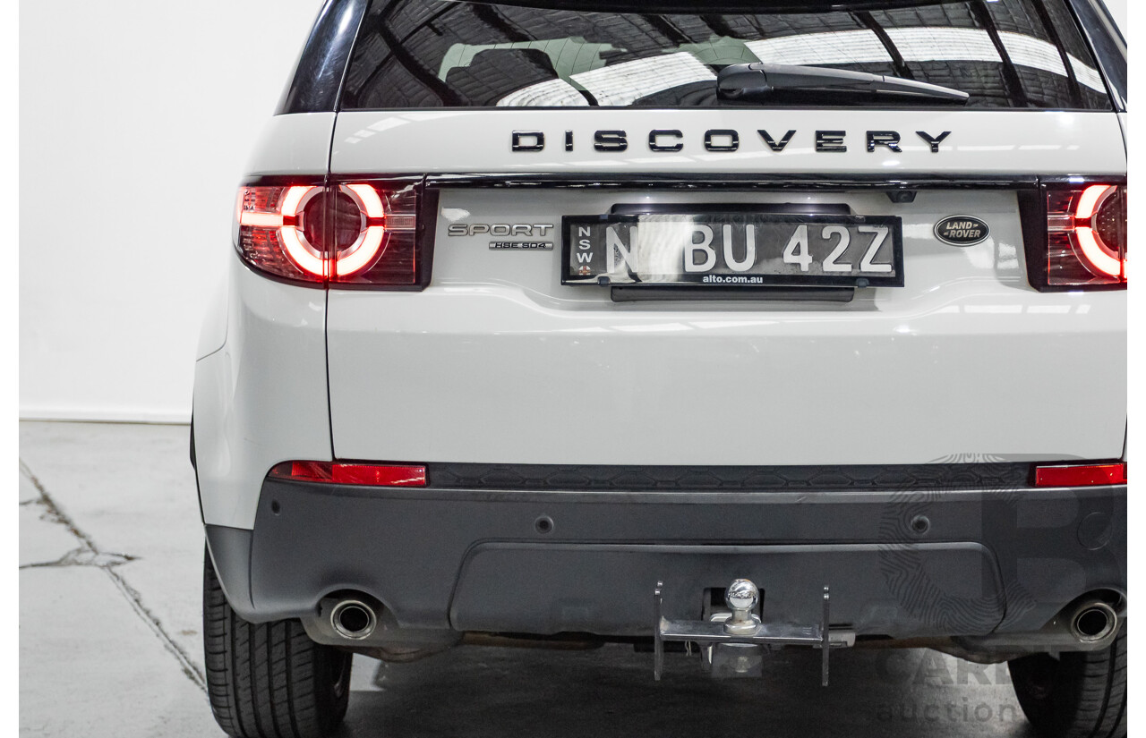 4/2016 Land Rover Discovery Sport SD4 HSE (AWD) LC MY16.5 4d Wagon Fuji White Turbo Diesel 2.2L - 7 Seater