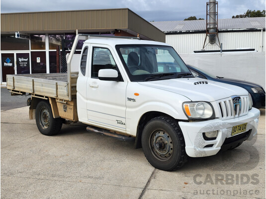 10/2012 Mahindra Pik-Up (4x4) S5 11 UPGRADE C/Chas White 2.2L