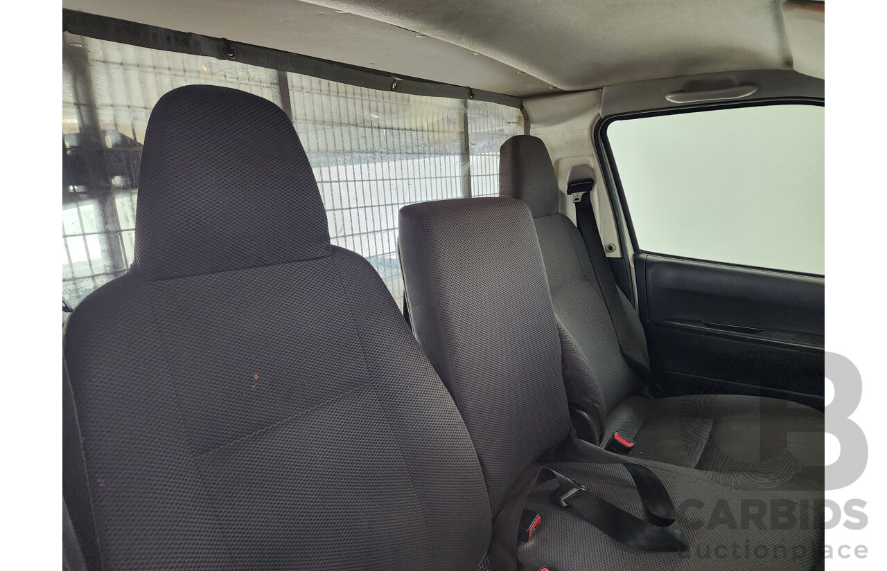 3/2012 Toyota Hiace LWB KDH201R MY12 UPGRADE 4d Van White 3.0L