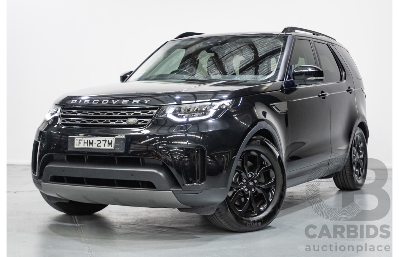 10/2017 Land Rover Discovery TD4 SE (AWD) MY17 4d Wagon Santorini Black Metallic Turbo Diesel 2.0L