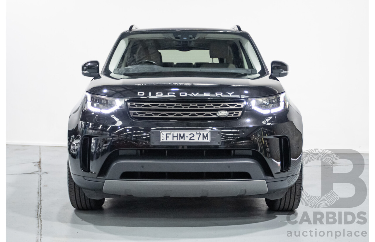 10/2017 Land Rover Discovery TD4 SE (AWD) MY17 4d Wagon Santorini Black Metallic Turbo Diesel 2.0L