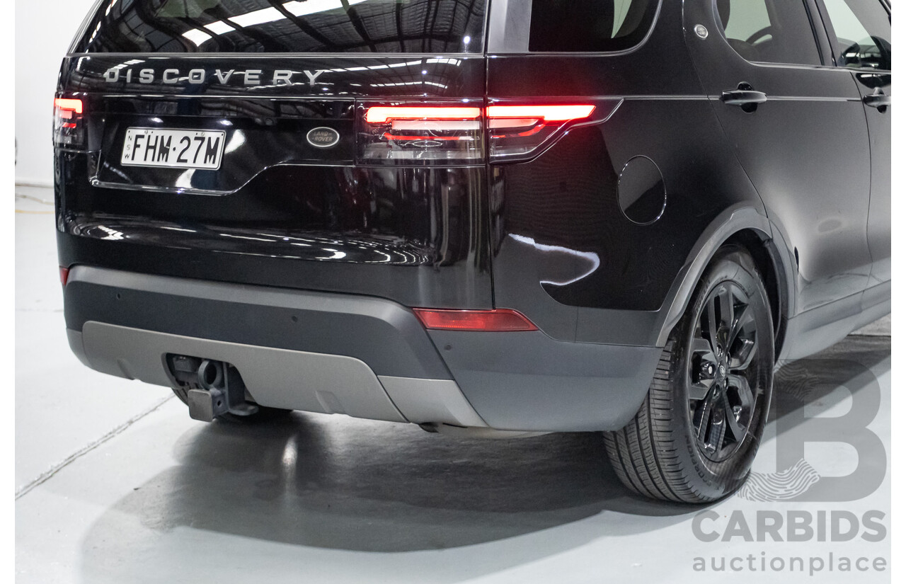 10/2017 Land Rover Discovery TD4 SE (AWD) MY17 4d Wagon Santorini Black Metallic Turbo Diesel 2.0L