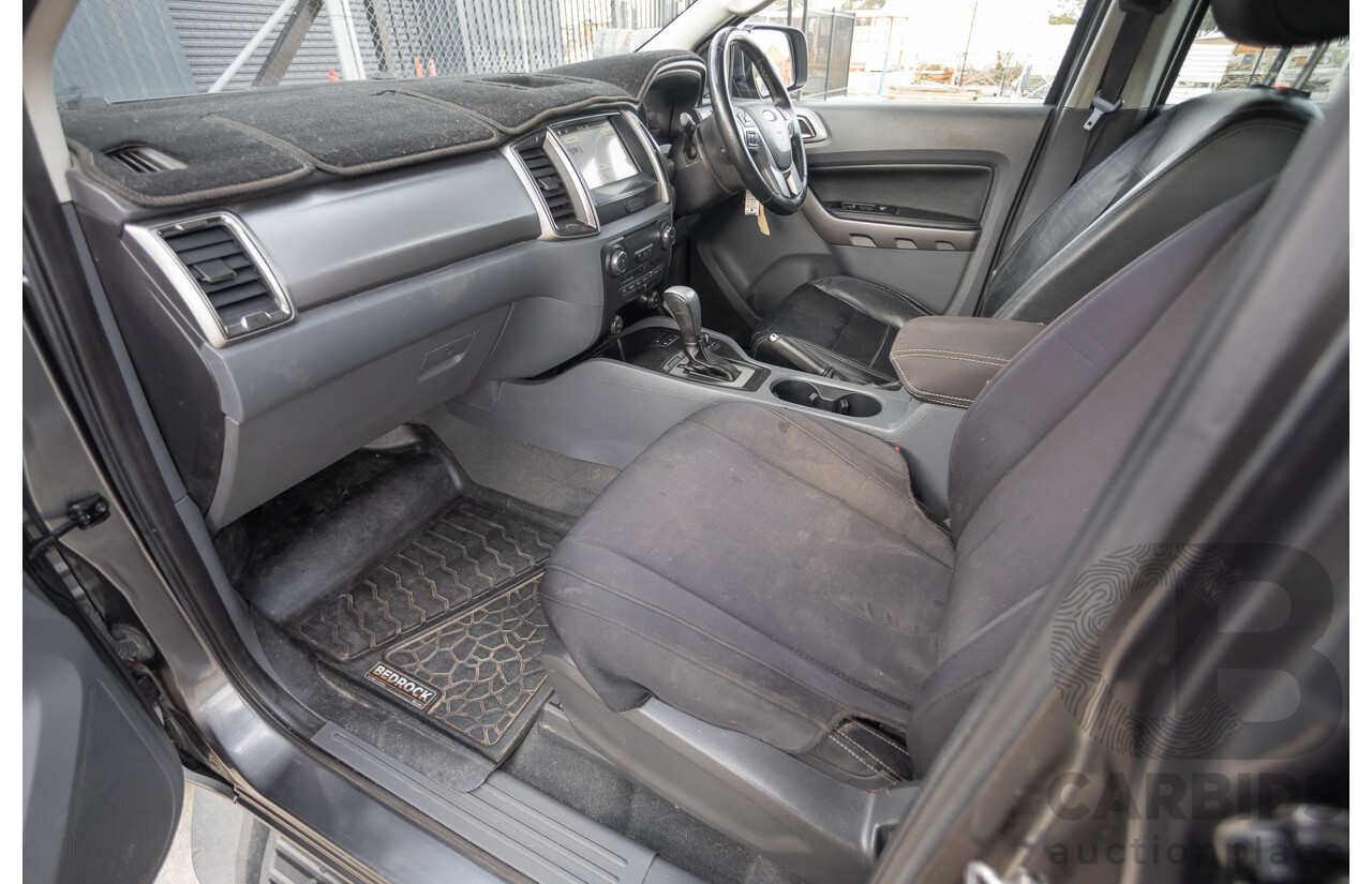 02/2018 Ford Ranger XLT 3.2 (4x4) PX MKII MY18 Dual Cab Pick Up Grey Turbo Diesel 3.2L