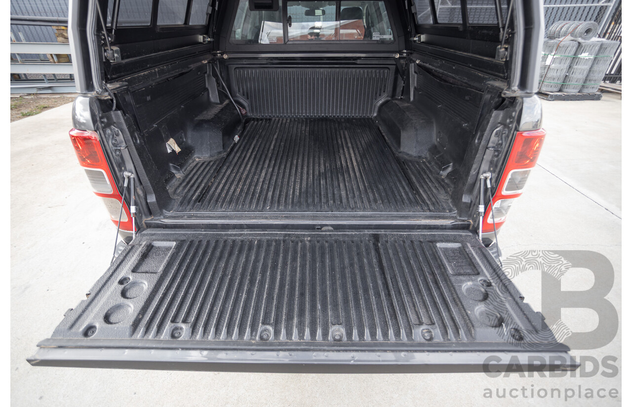 02/2018 Ford Ranger XLT 3.2 (4x4) PX MKII MY18 Dual Cab Pick Up Grey Turbo Diesel 3.2L