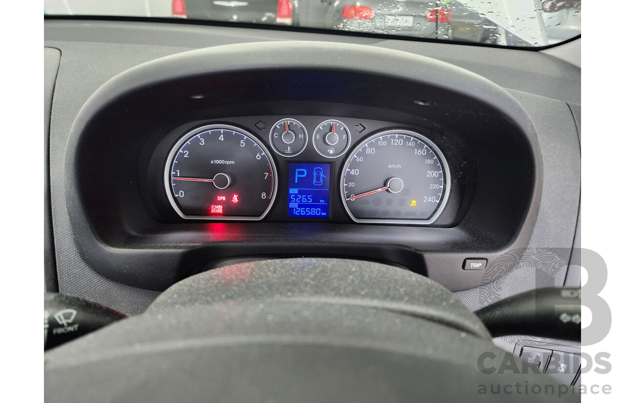 9/2011 Hyundai i30 SX FD MY11 5d Hatchback Silver 1.6L