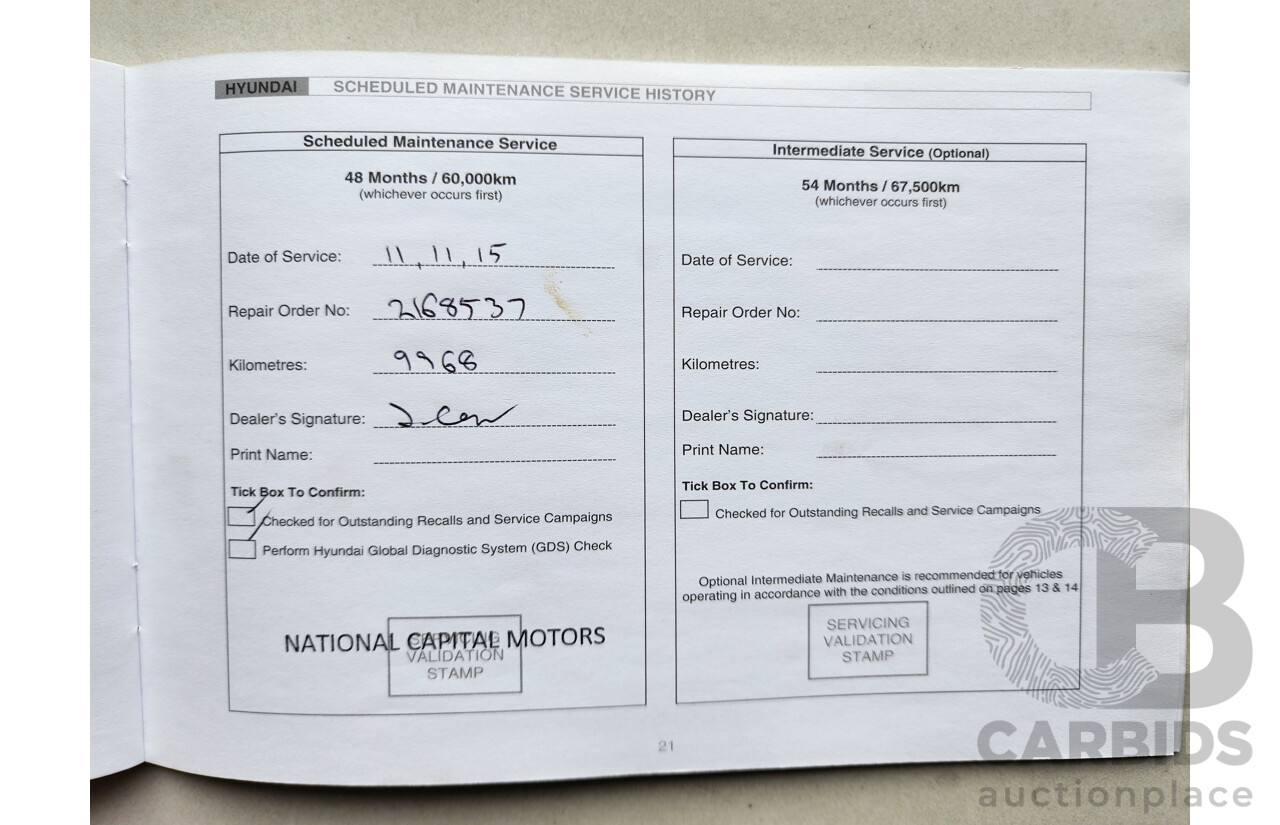 9/2011 Hyundai i30 SX FD MY11 5d Hatchback Silver 1.6L