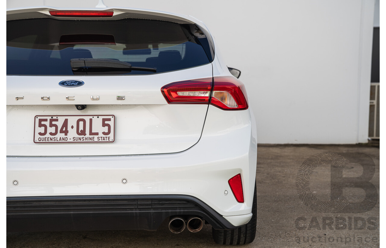 12/2018 Ford Focus ST-Line SA MY19 4d Hatchback Frozen White Turbo 1.5L
